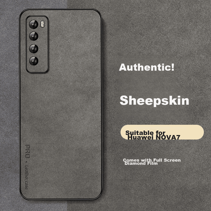 Shangsu  Maska za mobilni telefon Huawei Nova 7, Siva