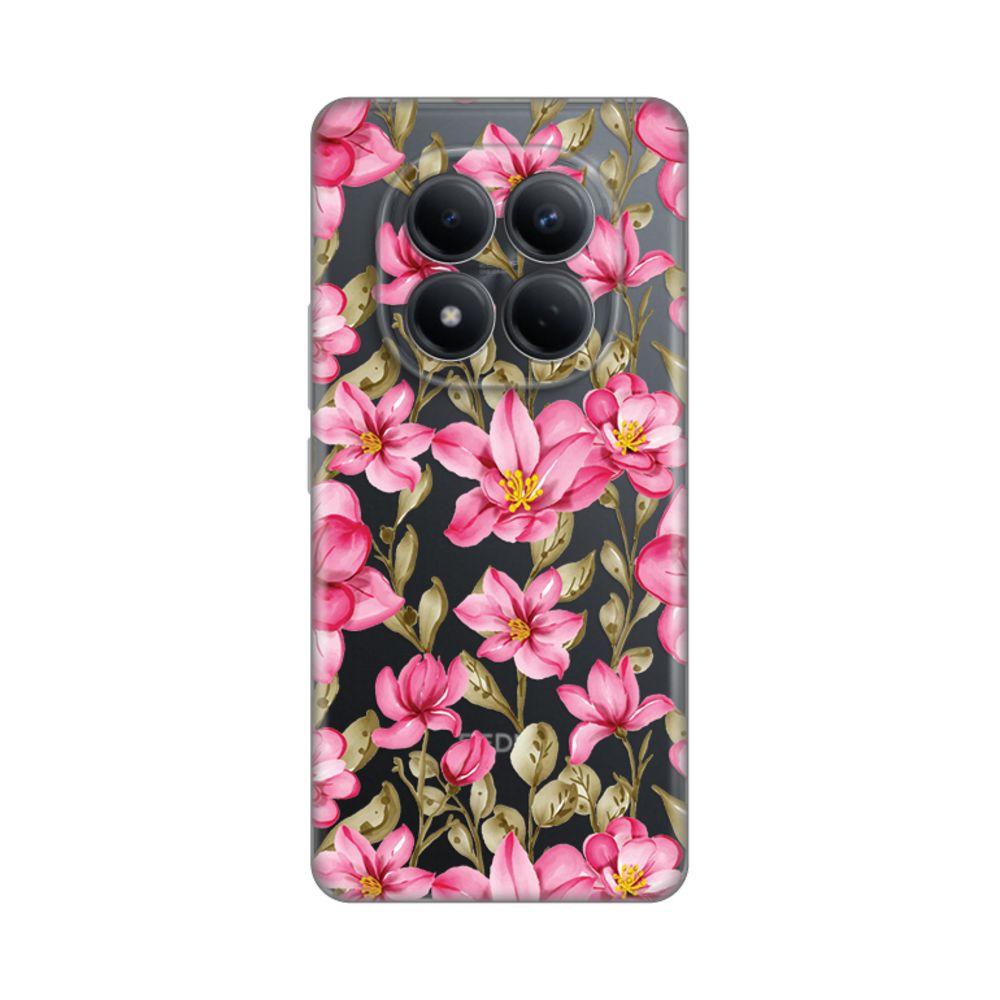 Maska za Xiaomi Redmi Note 15 Pro 4G Magnolia  Print, Šarena