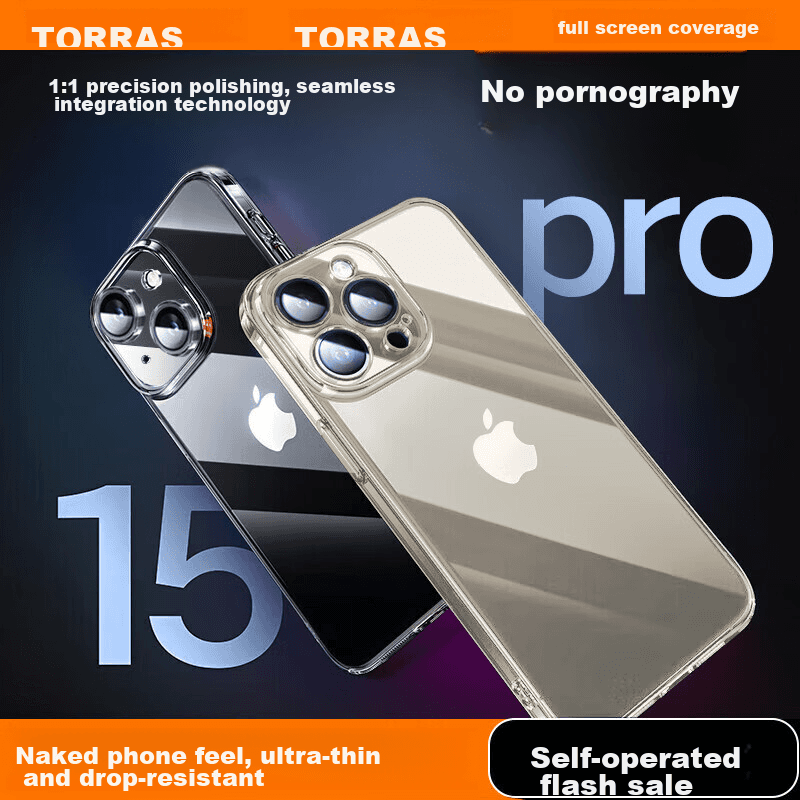 Torras Maska za mobilni telefon iPhone 15 Pro, Providna
