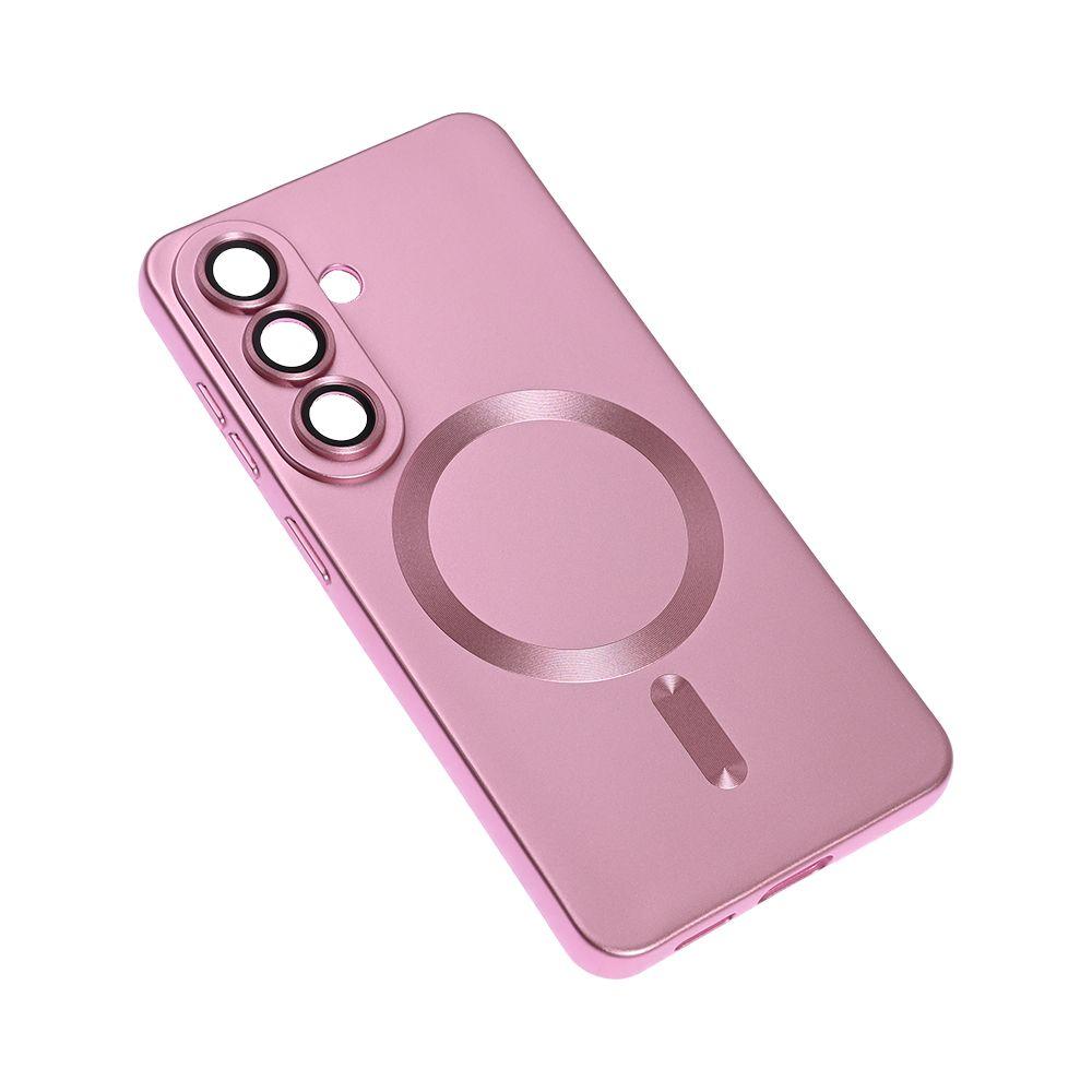 Maska za Samsung Galaxy S26 S941B Magsafe Chrome, Roze