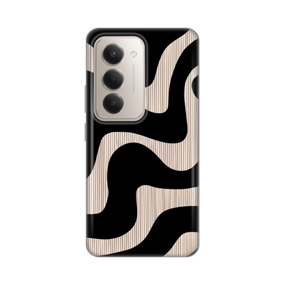 Maska za Xiaomi Redmi 15 4G Flow  Print Skin, Crna, Šarena