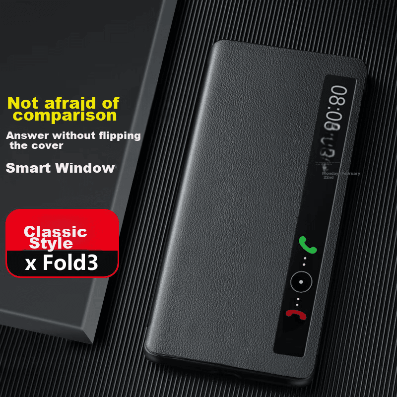 ZhengJian Maska za mobilni telefon vivo X Fold3, Crna