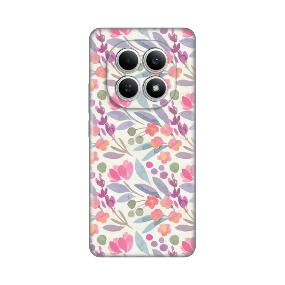 Maska za Xiaomi Redmi Note 15 5G Watercolor Flowers  Print, Šarena