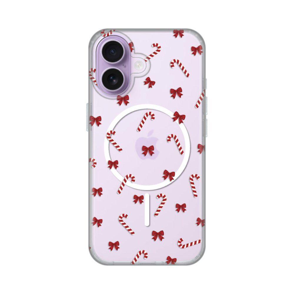 Maska za iPhone 17 6.3 Candy Bow Print Magsafe, Šarena