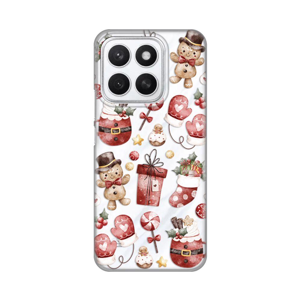 Maska za Honor X8c Cozy Christmas  Print Skin, Šarena