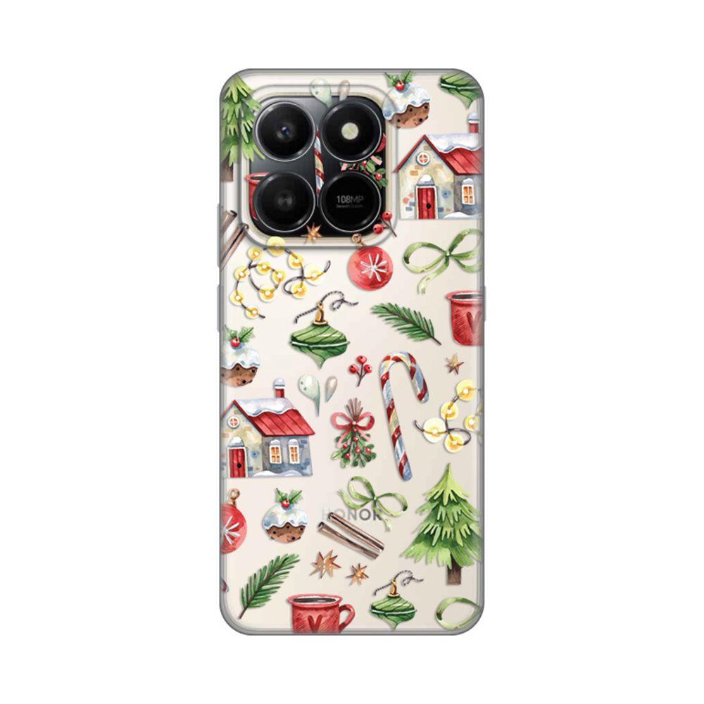 Maska za Honor X7d 4G/400 Smart 5G Winter Spirit  Print Skin, Šarena