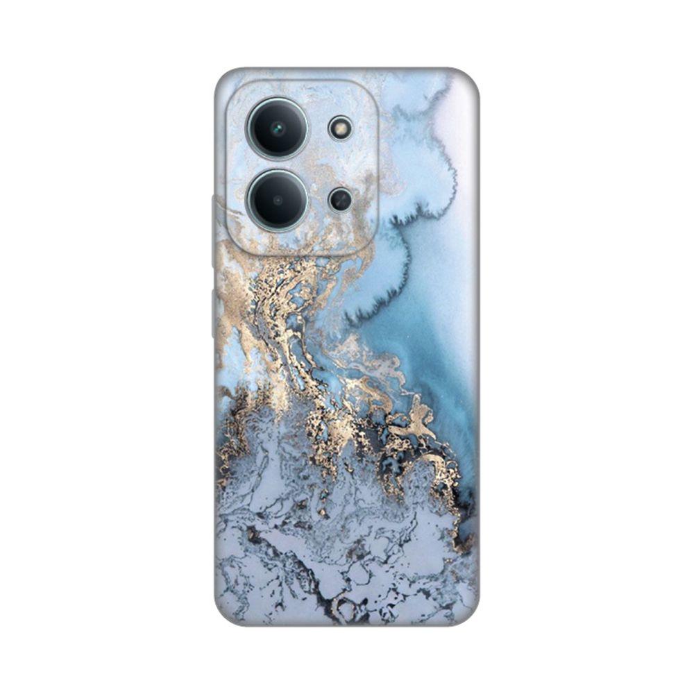 Maska za Xiaomi Redmi 15C 4G Gold Marble  Print, Šarena
