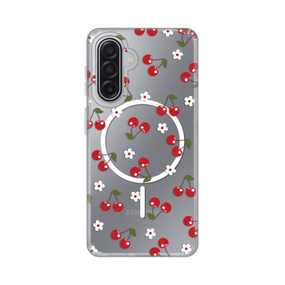 Maska za Samsung Galaxy A17 Cute Cherries Print Magsafe A175F, Šarena