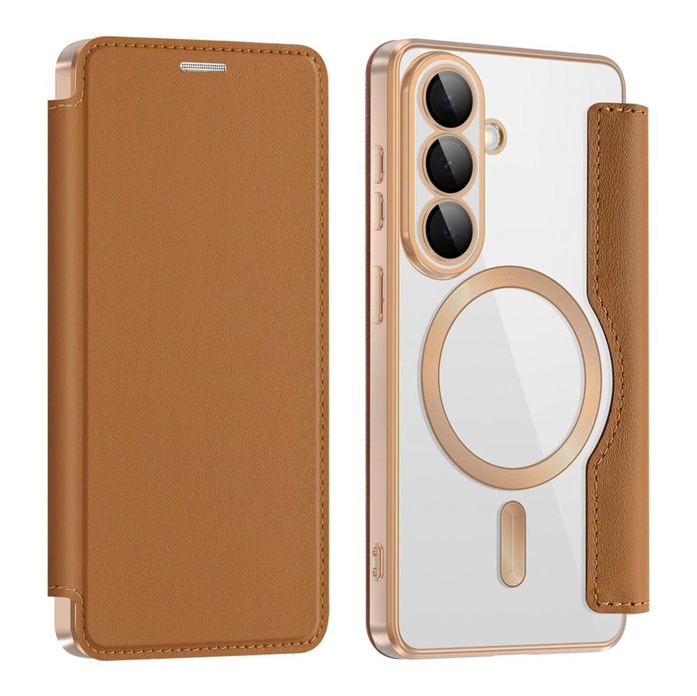 Maska za Samsung Galaxy S26 S941B Magsafe Lux Bi Fold, Braon
