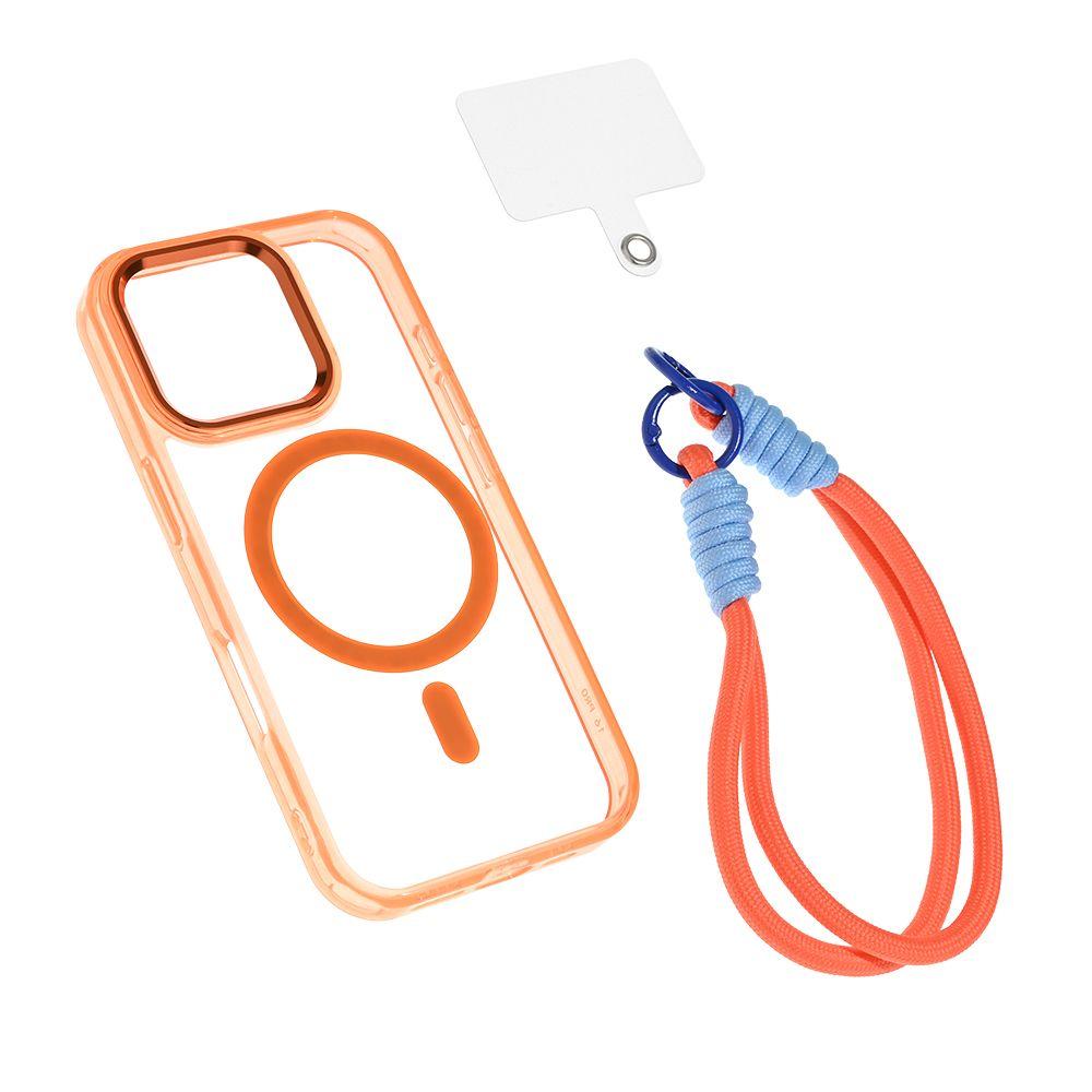 Maska za iPhone 16 Pro Max 6.9 Magsafe Loop, Narandžasta