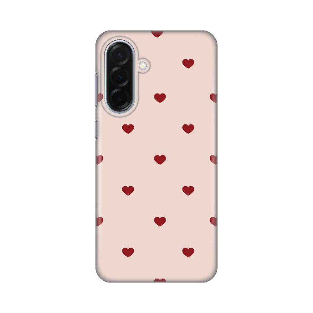 Maska za Samsung Galaxy A36 5G Beige Hearts  Print A366B, Šarena