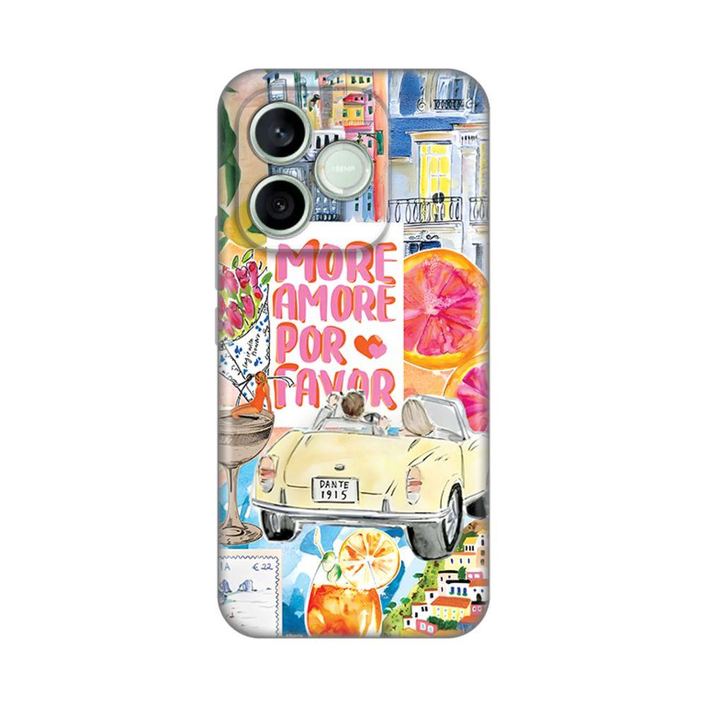 Maska za Honor 600 Lite More Amore  Print, Šarena