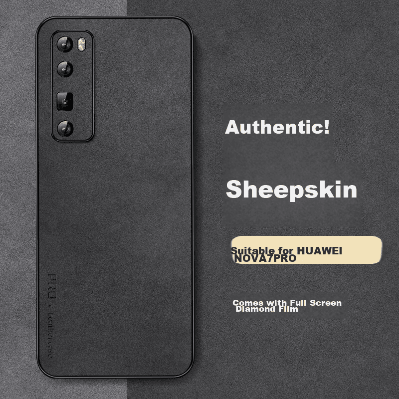 Shangsu  Maska za mobilni telefon Huawei Nova 7 Pro, Crna