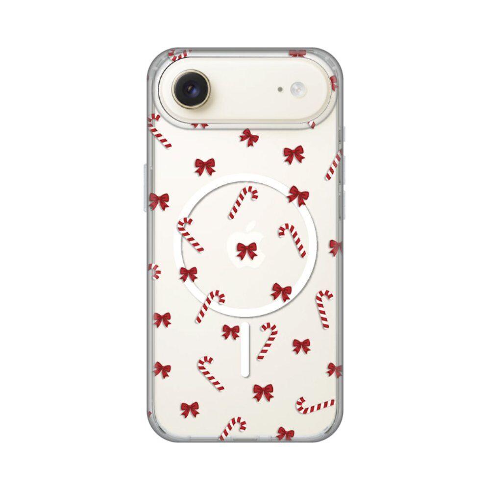 Maska za iPhone 17 Air 6.6 Candy Bows Print Magsafe, Šarena