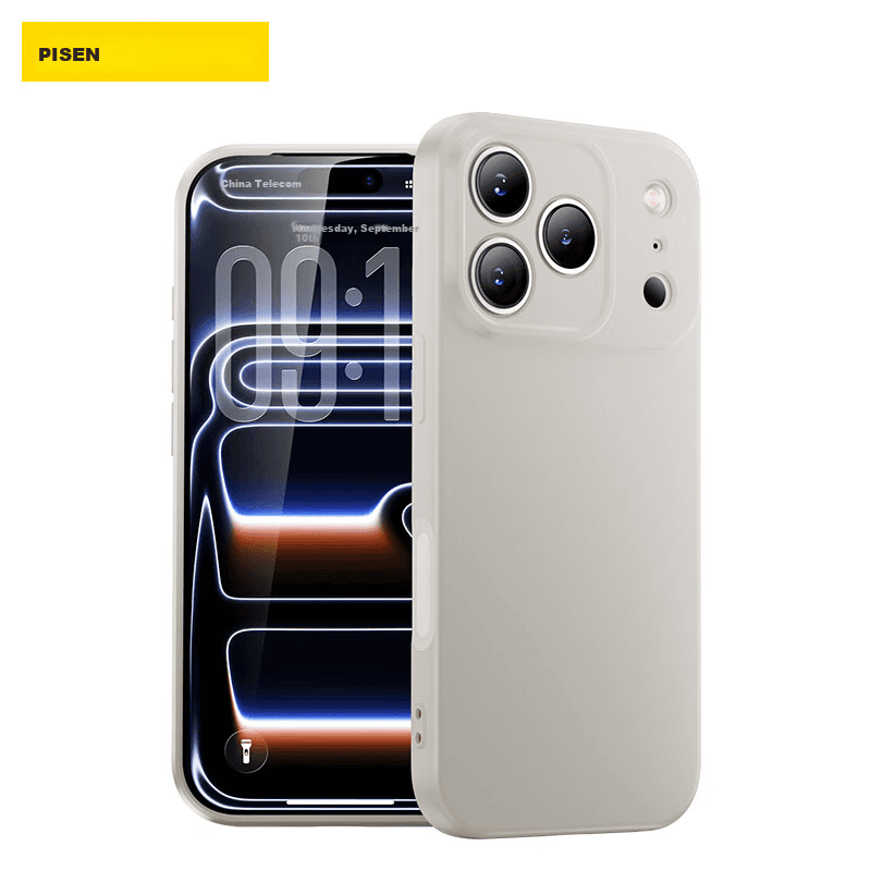 Pisen Maska za mobilni telefon iPhone 17 Pro Max, Siva