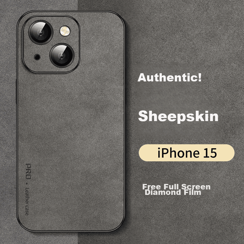 Shangsu  Maska za mobilni telefon iPhone 15, Siva