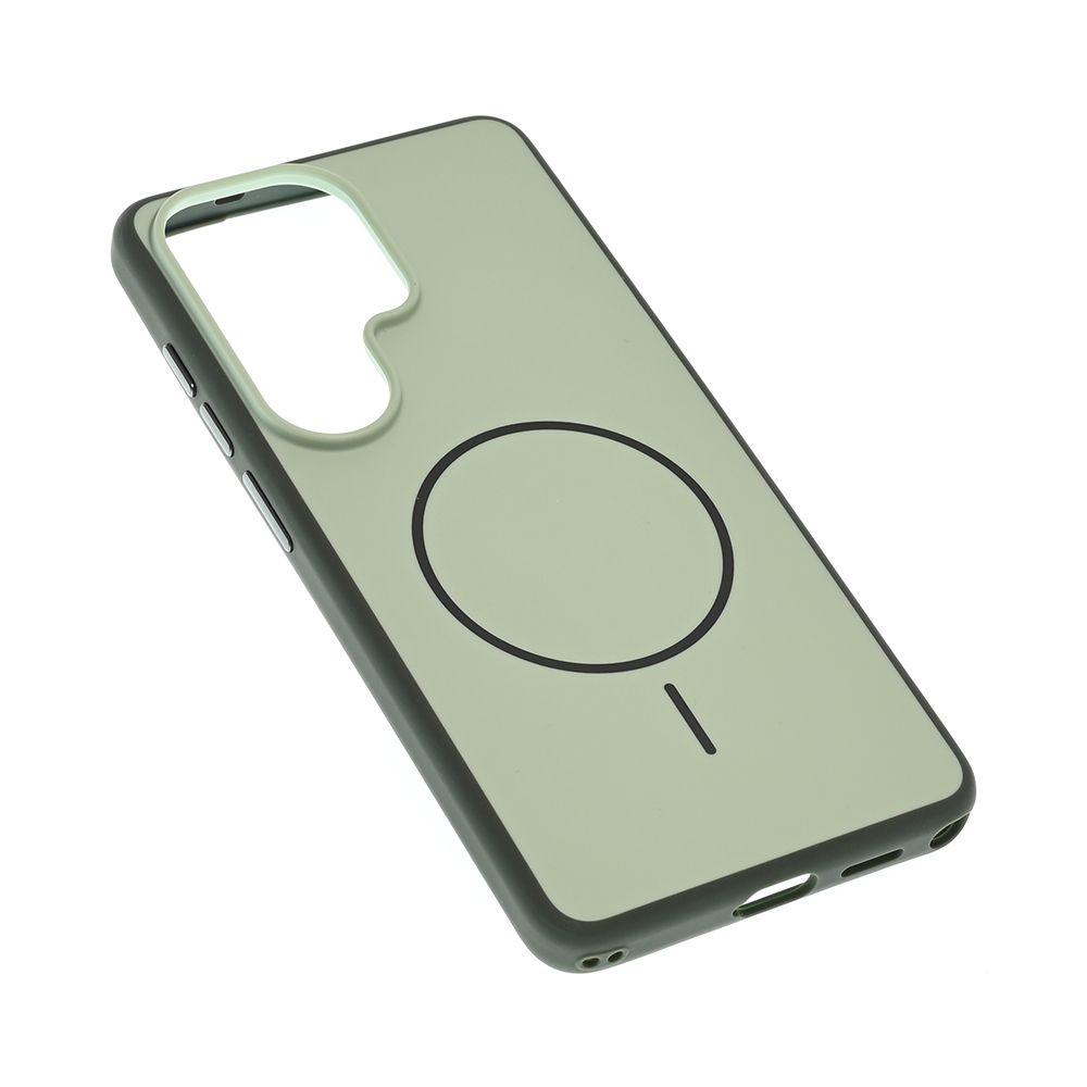 Maska za Samsung Galaxy S26 Ultra S948B Magsafe Matte Line, Zelena