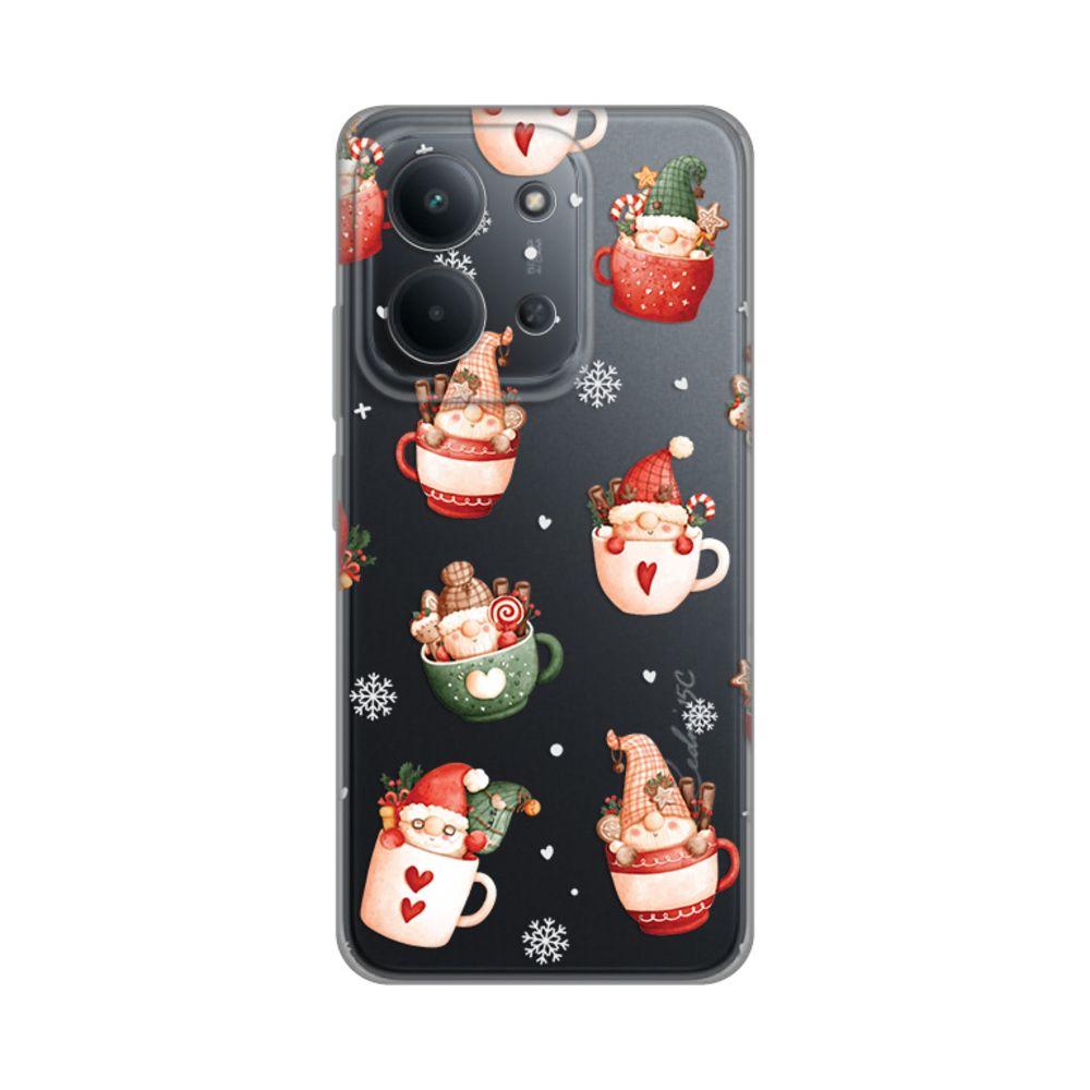 Maska za Xiaomi Redmi 15C 4G Ho Ho Ho  Print, Šarena