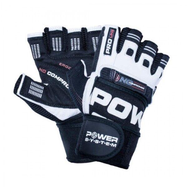 Power System Fitness rukavice Compromise, Bele