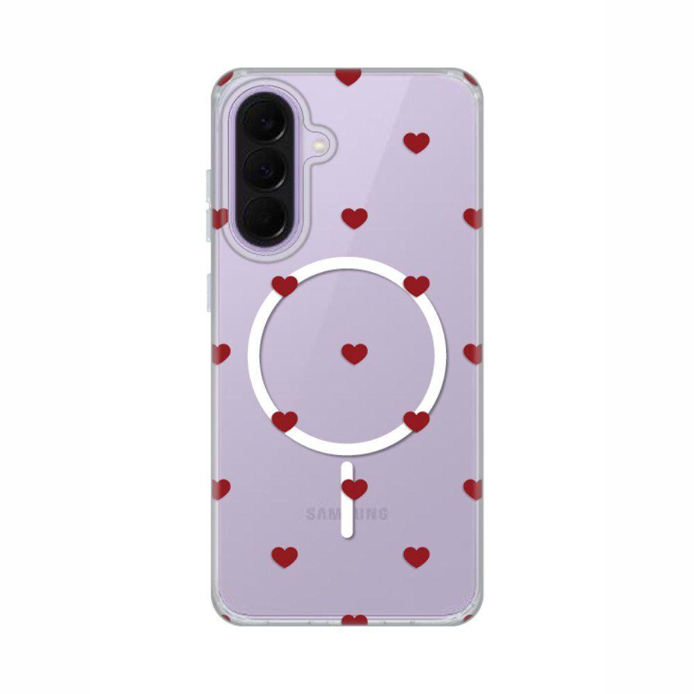 Maska za Samsung Galaxy A37 A376F Hearts Print Magsafe, Šarena