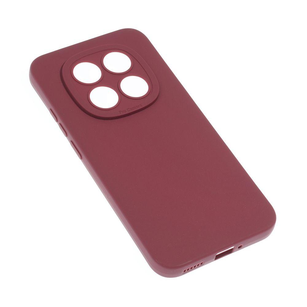 Maska za Xiaomi Redmi Note 15 Pro Plus 5G Silikon PRO Camera, Bordo