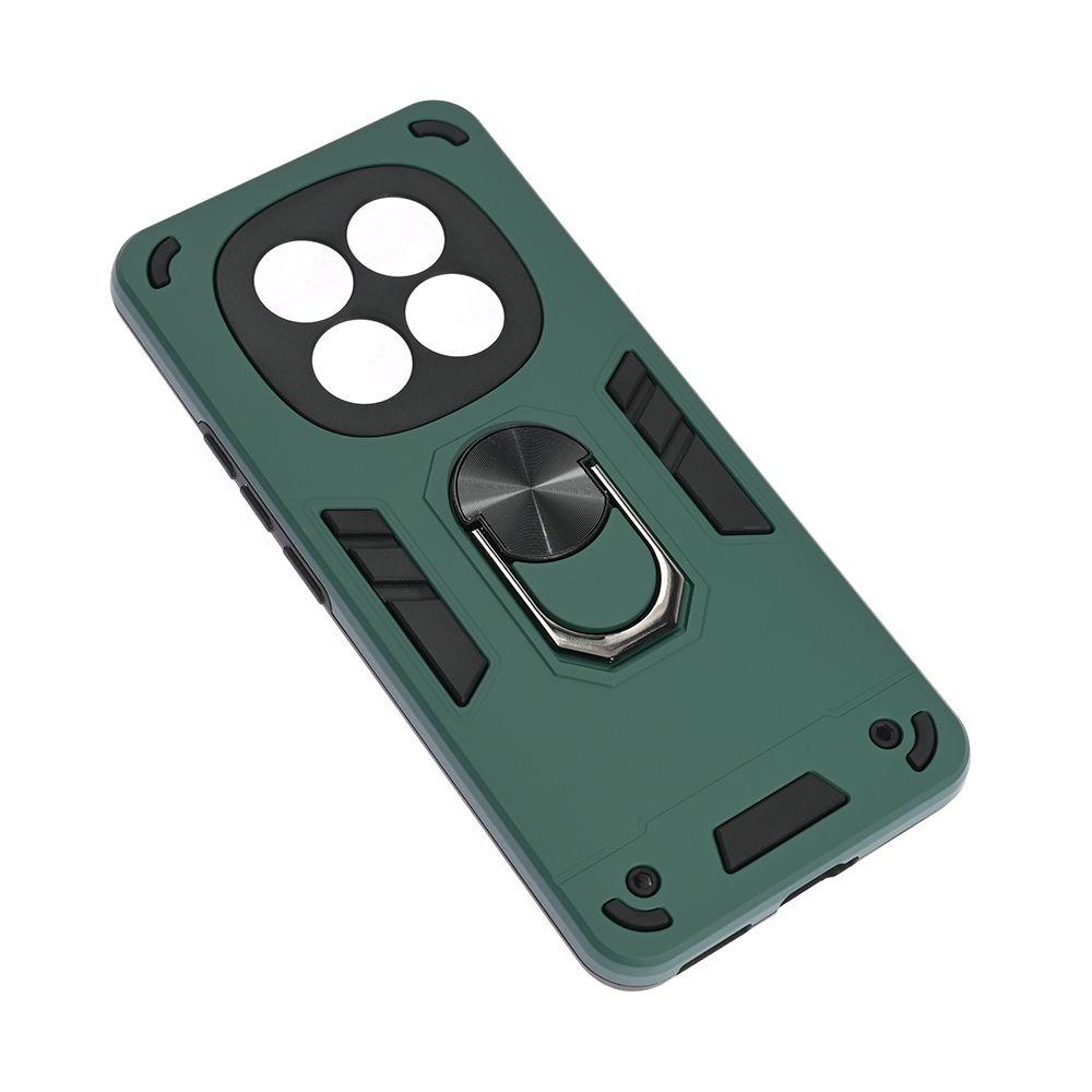 Maska za Xiaomi Redmi Note 15 4G tamno Hard Ring, Zelena