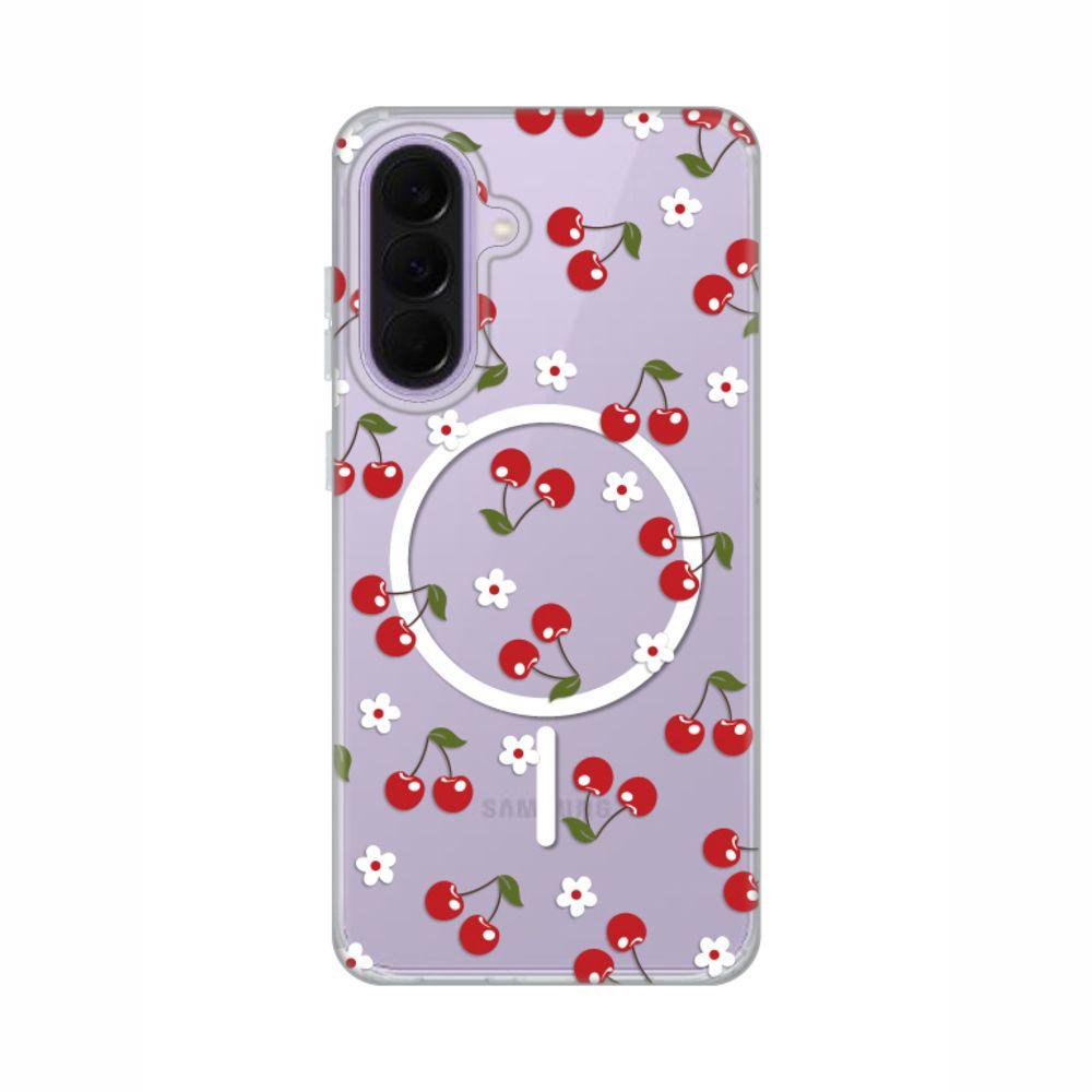 Maska za Samsung Galaxy A37 Cute Cherries Print Magsafe A376F, Šarena