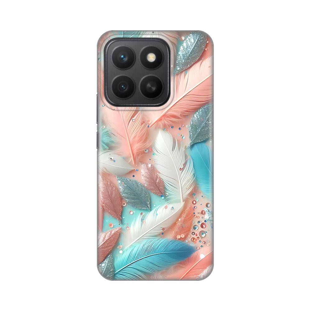 Teracell Maska za Honor X8c Pastel Feathers  Print, Šarena