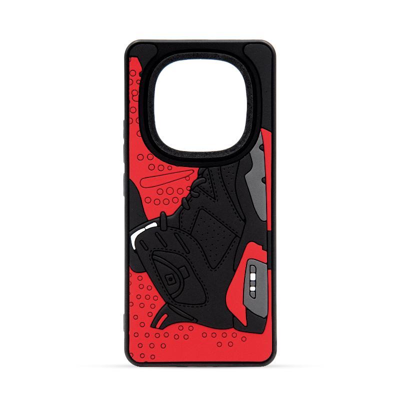 Futrola 3D Protect za Xiaomi Redmi Note 14 Pro 4G DZ2/6, Crno-crvena