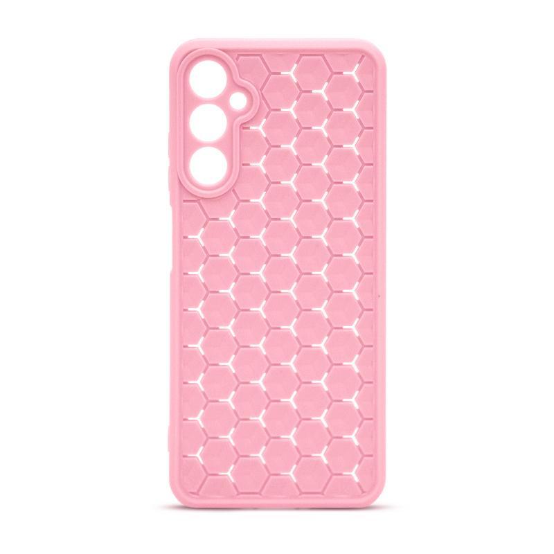 Futrola Honeycomb Color za Samsung A05S, Roze