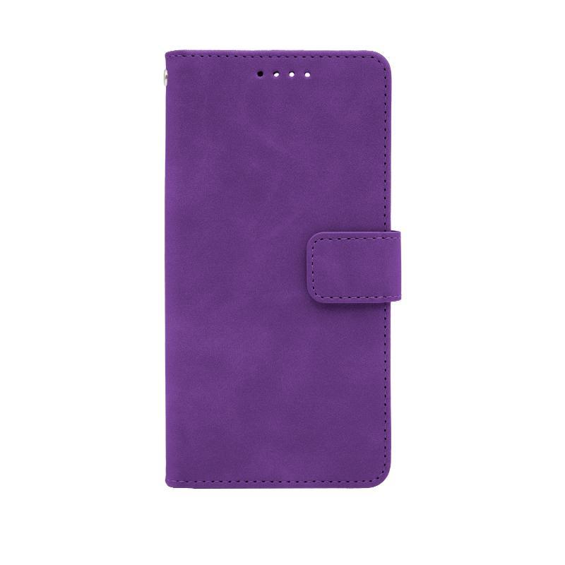 Futrola Leather Lux Flip za Iphone 16 Pro, Ljubičasta