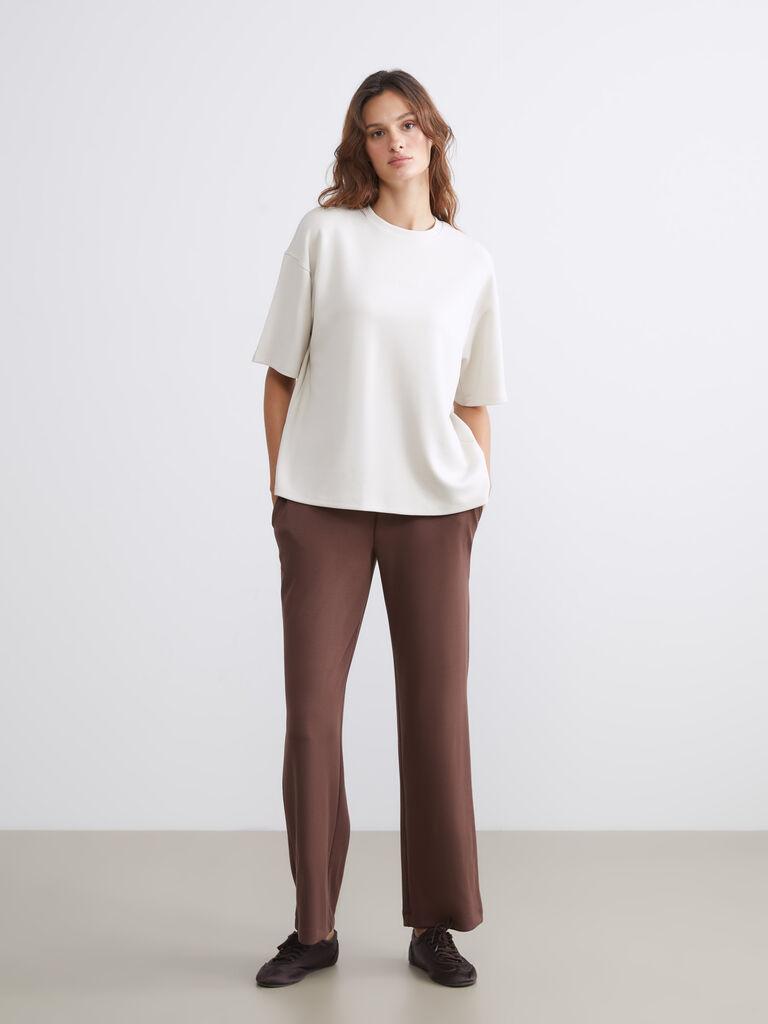 LC Waikiki Ženski donji deo trenerke W55853Z8-R3C, Braon