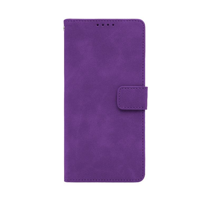 Futrola Leather Lux Flip za Xiaomi Redmi 13C 4G, Ljubičasta