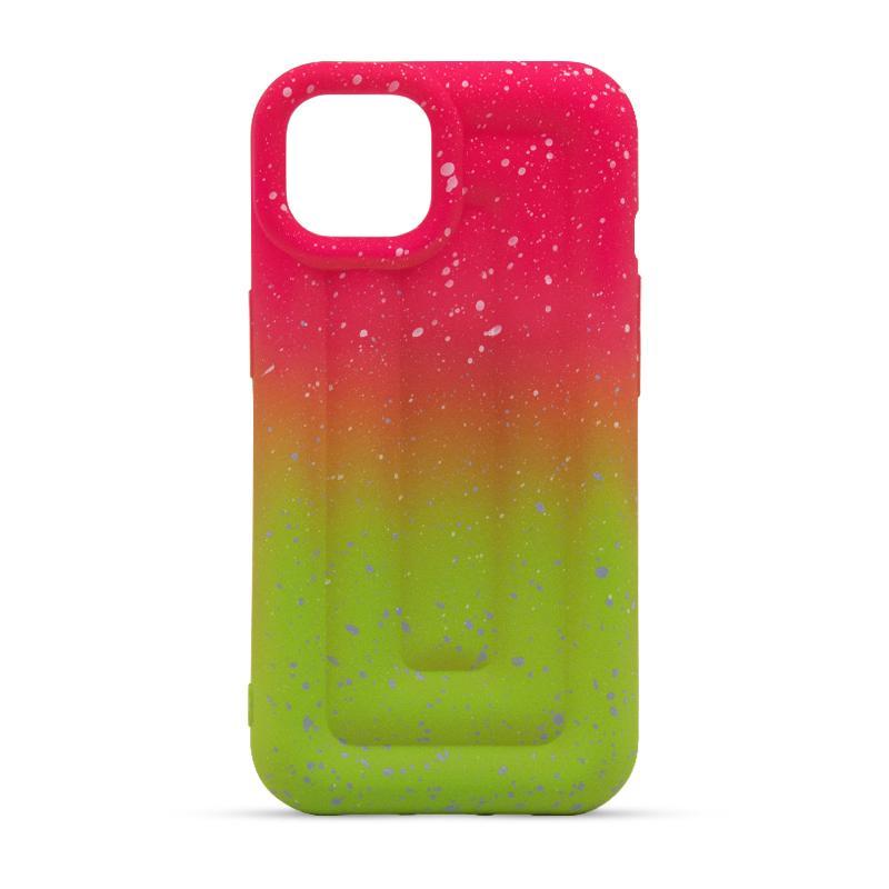 Futrola Ombre Protect za Iphone 13 DZ1/1, Zeleno-roze