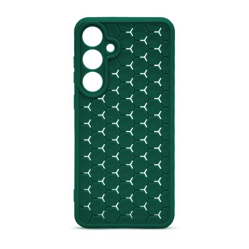 Futrola Honeycomb Color za Samsung S24 Plus, Zelena