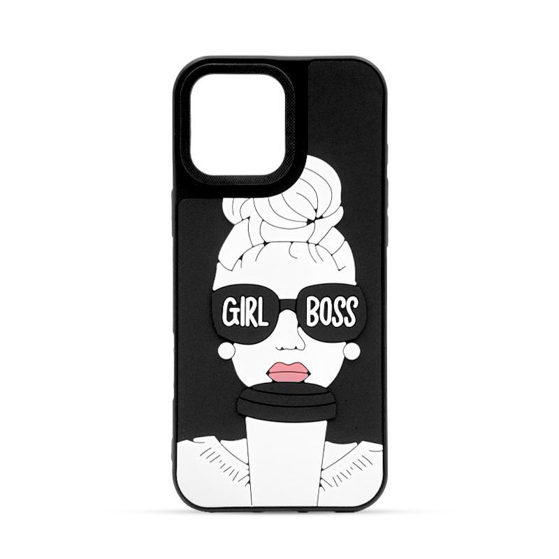 Futrola 3D Protect za Iphone 16 Pro Max DZ2/4, Crno-bela