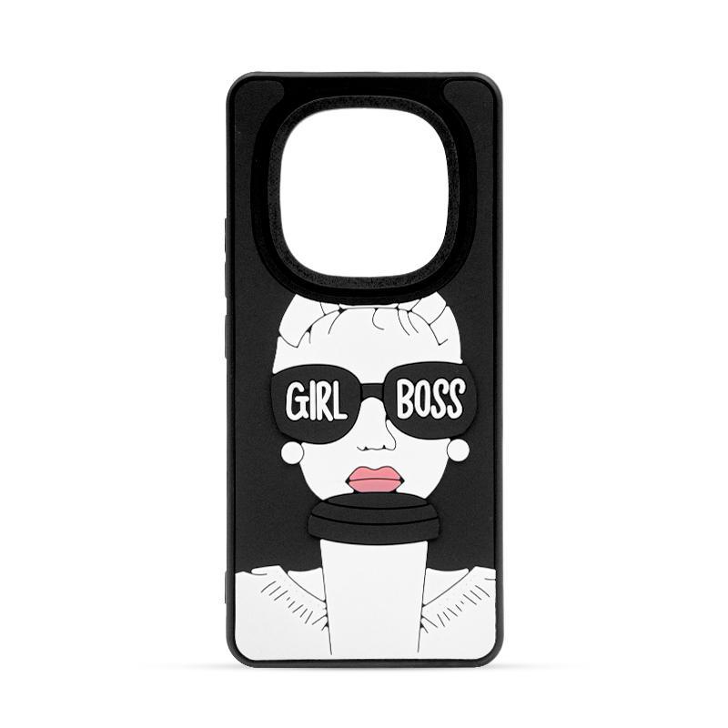 Futrola 3D Protect za Xiaomi Redmi Note 14 Pro 4G DZ2/4, Crno-bela