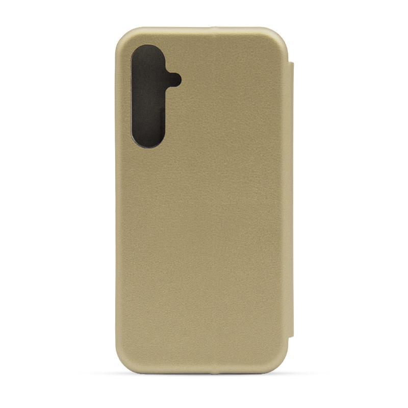 Futrola Royal Flip Cover za Samsung A35, Zlatne boje