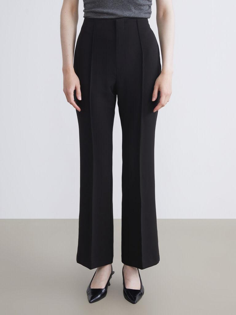 LC Waikiki Ženske pantalone W59684Z8-CVL, Crne