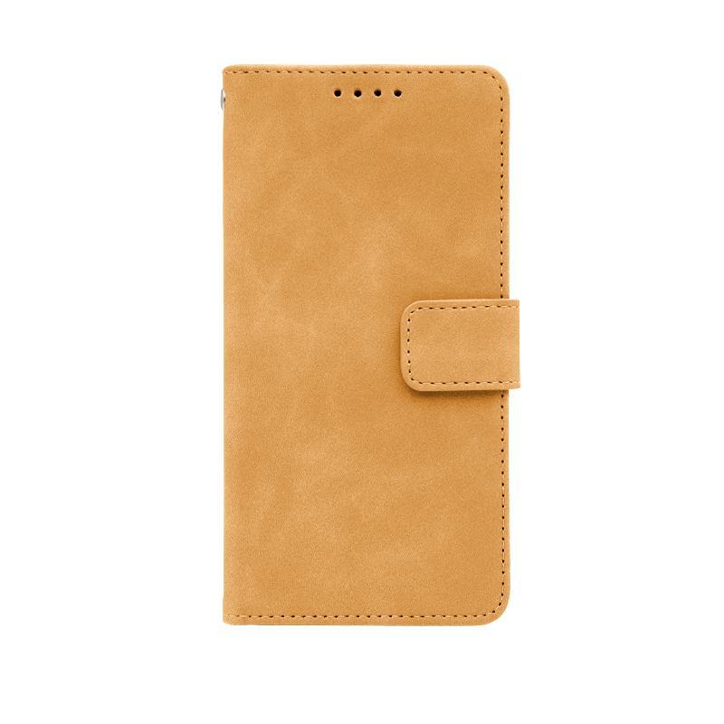 Futrola Leather Lux Flip za Iphone 16, Bež