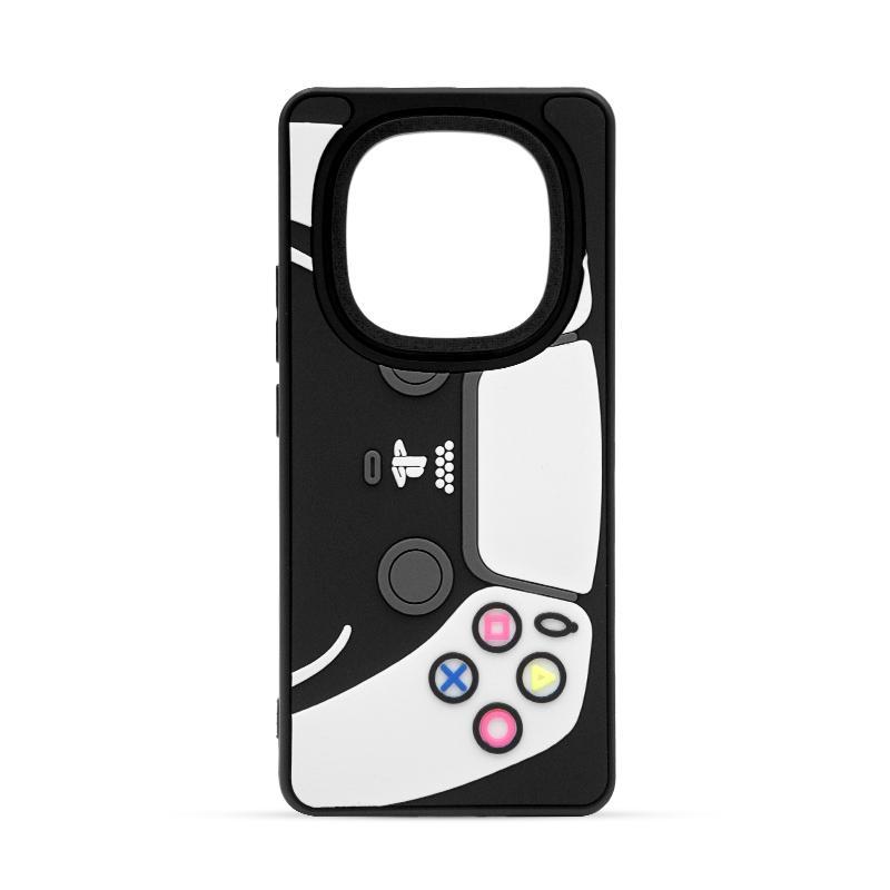 Futrola 3D Protect za Xiaomi Redmi Note 14 Pro Plus DZ2/2, Crno-siva