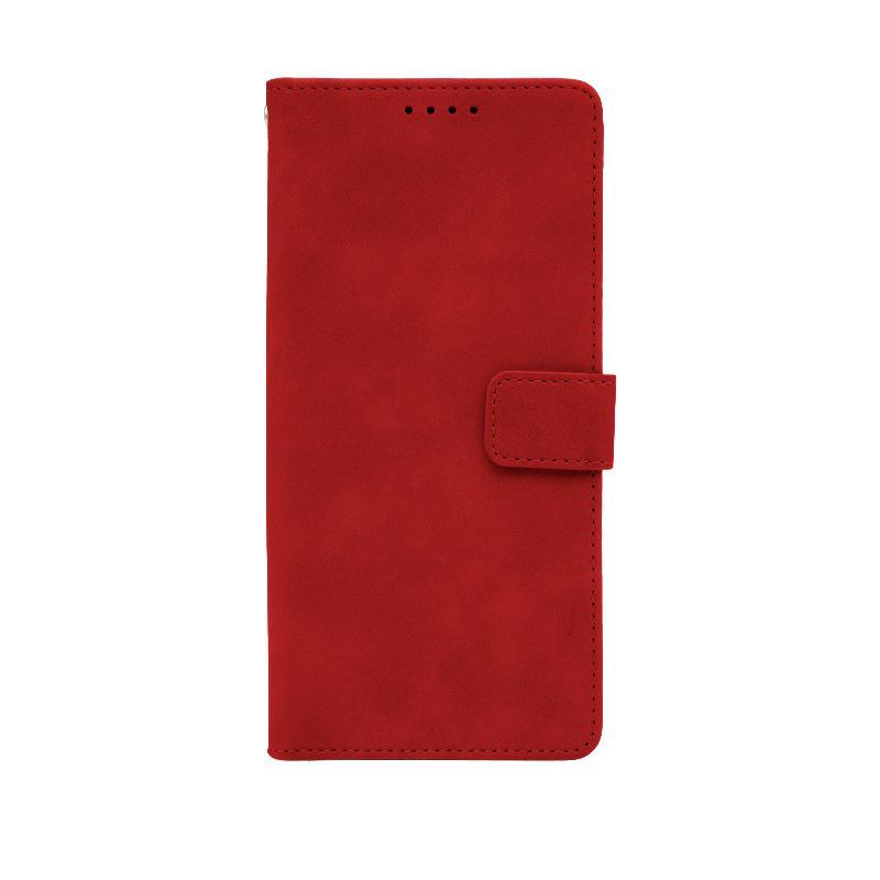 Futrola Leather Lux Flip za Samsung A06, Crvena