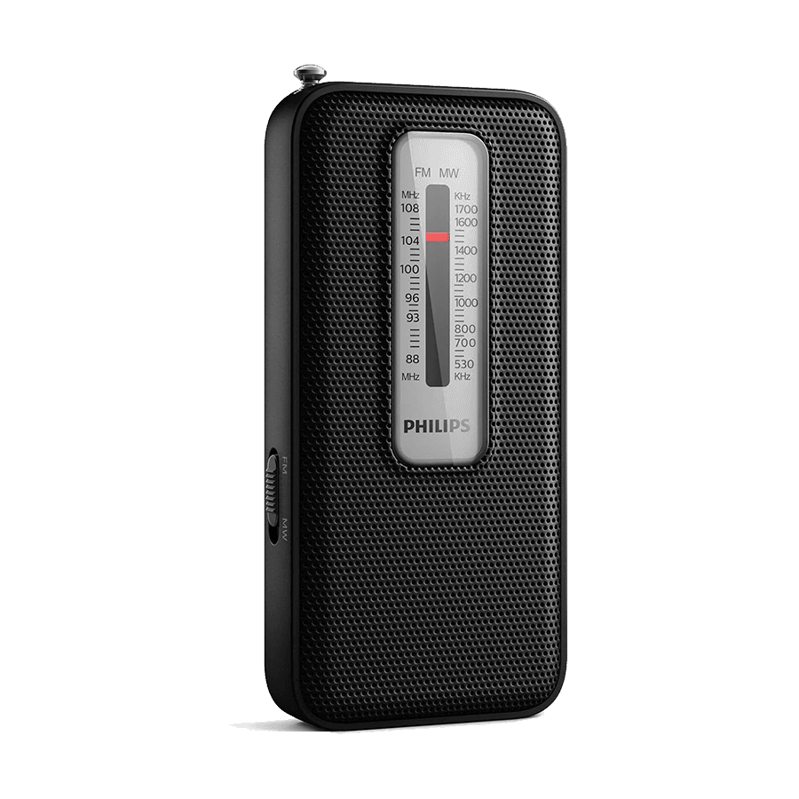Philips Prenosni radio TAR1506/00 FM/MV, crni