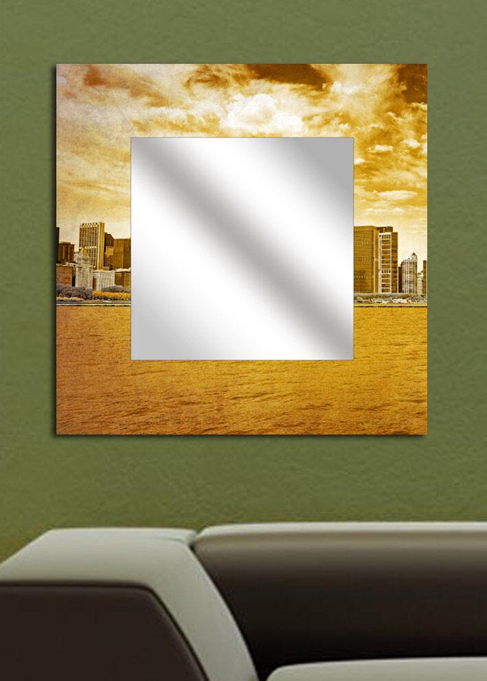 Wallity Ogledalo MA-42, 50x50 cm, Šareno