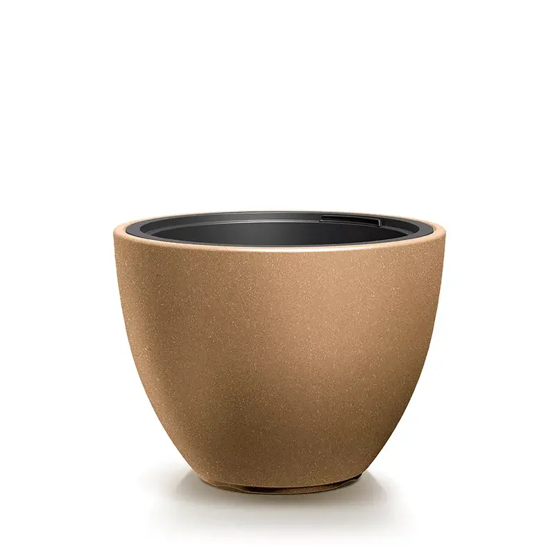 Heos Dekorativna saksija Eco Wood M570W, Smeđa