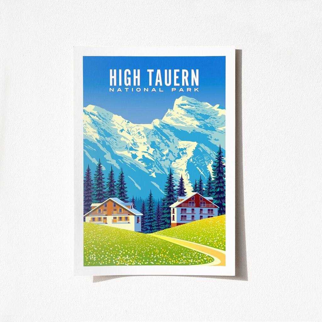 Wallity Poster High Tauern-2006, 21x29,7 cm