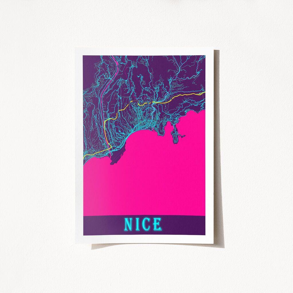Wallity Poster Nice-2060, 21x29,7 cm