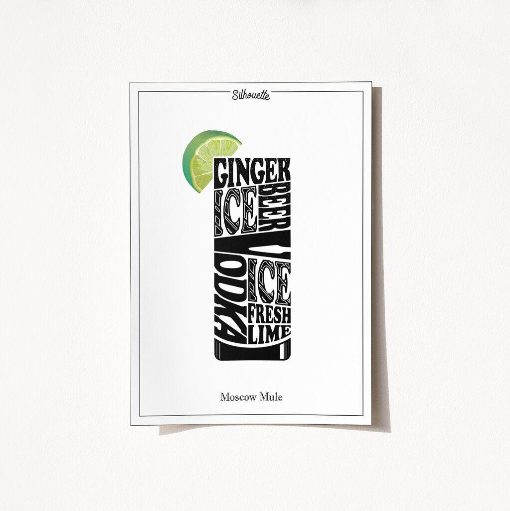 Wallity Poster Moscow Mule-2045, 29,7x42 cm