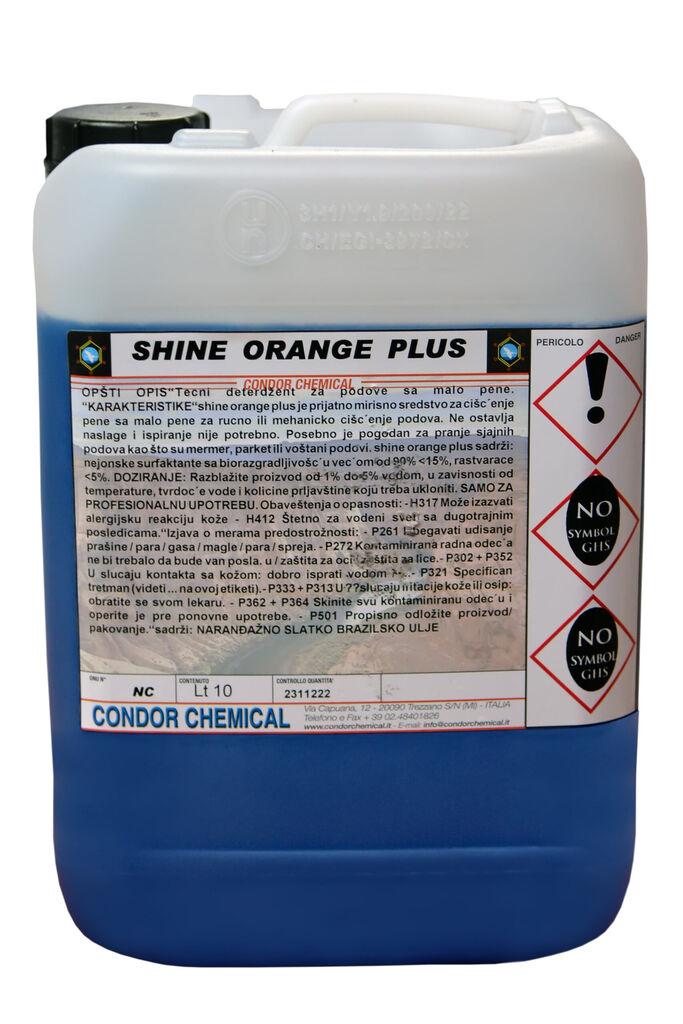 Condor Chemical Sredstvo za održavanje podova Shine Orange, 10 l