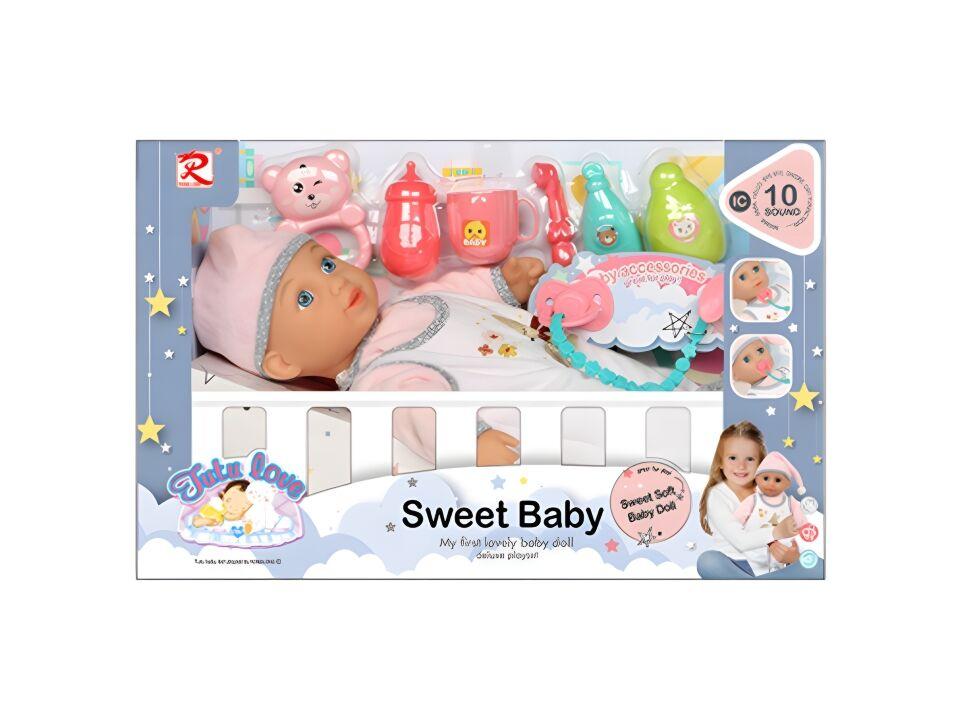 Lutka beba sa dodacima, Bela